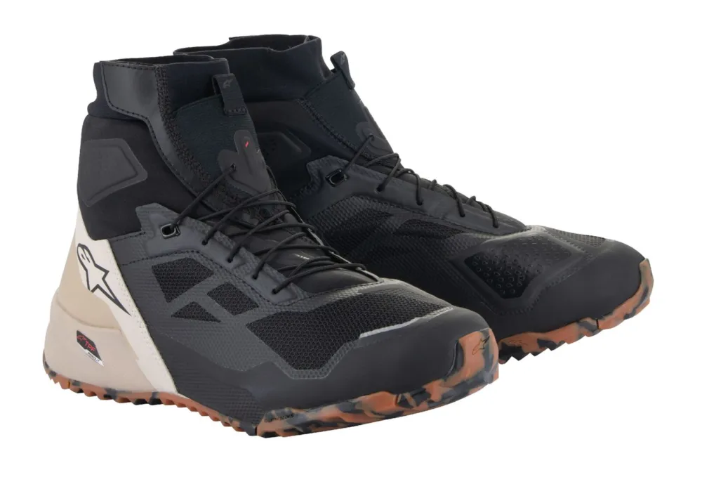 boty CR-1, ALPINESTARS (černá/světle hnědá) 2026 - 405 Dokud Zásoby Vydrží